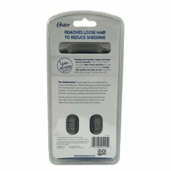Oster ShedMonster De-Shedding Tool for Cats - Picture 2 of 2